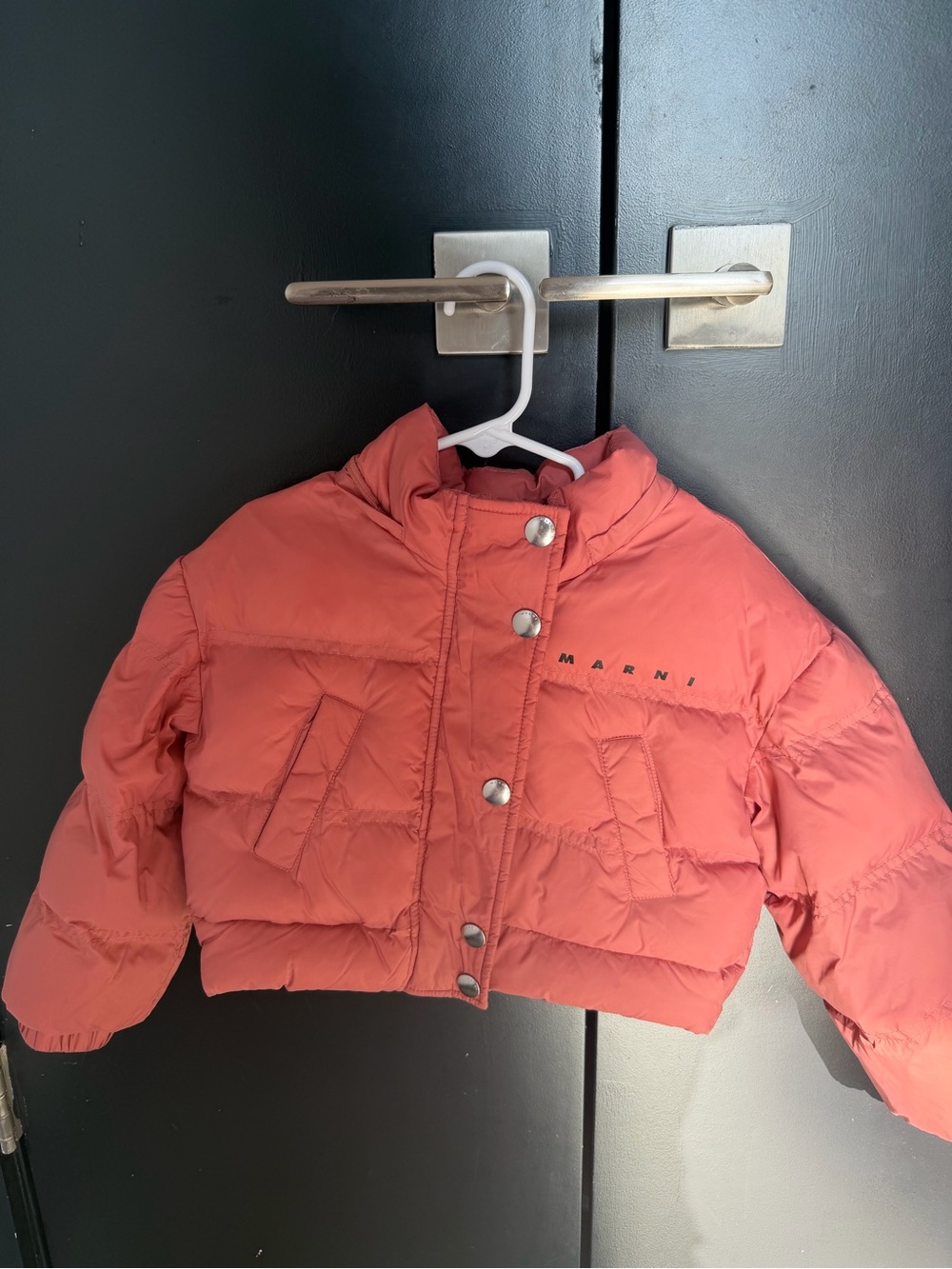 Marni Kids Coral Puffer Jacket